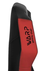 Геймерское кресло WARP Ze Красный/черный