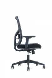 Кресло офисное СИЛЬВИЯ LB Черная сетка