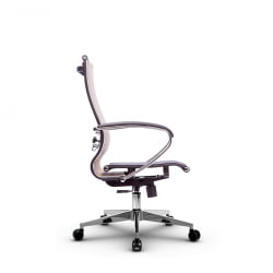 Кресло офисное МЕТТА B 2m 9/K131, Основание 17834 Комплект 3 Золотой ротанг Черное