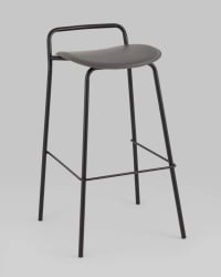 Стул барный Mantis экокожа темно-серый