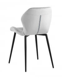 Стул Эдвин велюр серый 4 шт