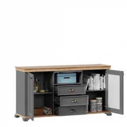 Комод Амели ЛД 642.940.000 Оникс серый