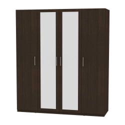 Шкаф распашный R-198х180х60-1-M(Венге)