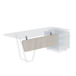 Фронтальная панель левая Line СФ-577602 Дуб серый Черный графит