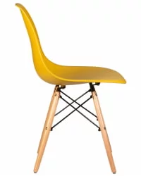 Стул обеденный DOBRIN DSW Горчичный Y-03