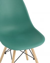 Стул Eames Style DSW серо-зеленый (разборный каркас)
