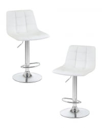 Стул барный DOBRIN TAILOR (белый) 2 шт