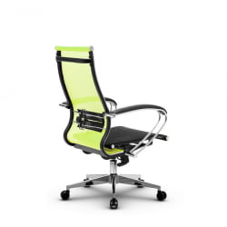 Кресло офисное МЕТТА B 2m 9/K131, Основание 17834 Комплект 3 Лайм Черное