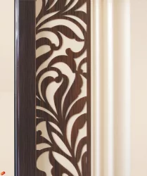 Стеллаж угловой (лев/прав) Катрин 92.17 Дуб венге Белый песок Браун вуд