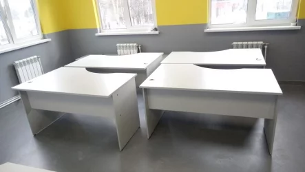 Стол криволинейный правый Riva А.СА-2 Пр Серый