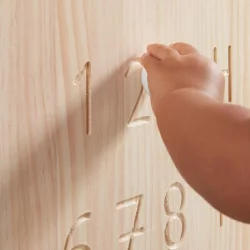 Детский стул из дерева Micuna Trotta MONT-1872 Waterwood/White