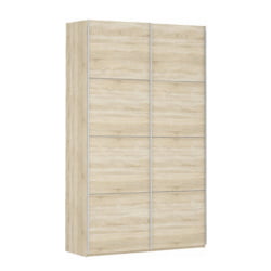 Шкаф-купе двухдверный Прайм 1200 ДСП/ДСП Дуб сонома