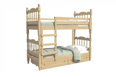 Двухъярусная кровать для девочки Соня 200х90 Сосна