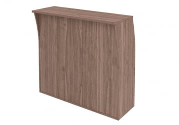 Стойка ресепшн прямая IMAGO РС-2 Ясень Шимо