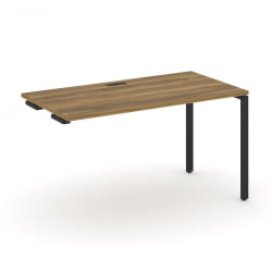 Стол приставка к опорным тумбам/шкафам CONCEPT CN.OSPR-003 Сандал Янтарный Черный