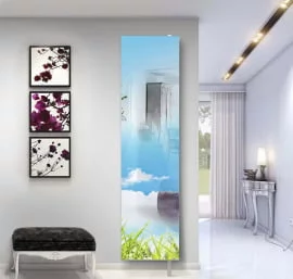 Шкаф Драйв Шелф Арт (левый) Беленый дуб