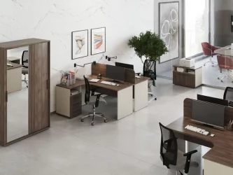 Дверь низкая с фурнитурой New Line NLN36356103 Дуб шамони темный