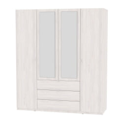 Шкаф распашный R-198х180х60-3-TR-M(ЯАС)