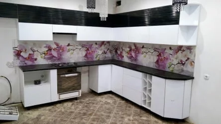 Глянцевый фартук (КОМПОЗИТ) KM 47