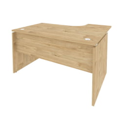 Стол эргономичный левый ОНИКС О.СА-3Л Тиквуд Светлый / ONIX O.SA-3L