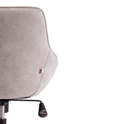 Кресло офисное DUBLIN велюр Clermon, св. -серый, 60