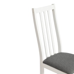 Стул SWEDEN Многослойная фанера, 41*40*99 см, white, ткань темно-серая (150) разобранный