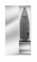 Шкаф со встроенной гладильной доской Iron Box (левый, купе) Беленый дуб