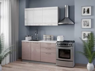 Шкаф кухонный 200 Анастасия ЛД 039.461.000 Белый