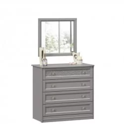 Зеркало навесное Джулия ЛД 695.070.000 Оникс серый