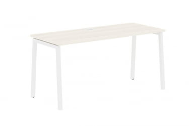 Стол письменный ЕДИС ЕЛСТ 1567 Ясень Траун Белый / EDIS ELST
