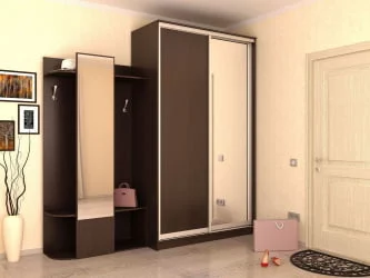 Шкаф-купе венге Хит-23-12-15 Аруба Венге