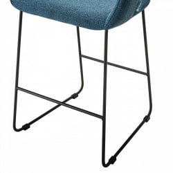 Кресло полубар Hugs синий/Линк