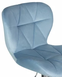 Стул барный DOBRIN BARNY Пудрово-голубой велюр MJ9-74