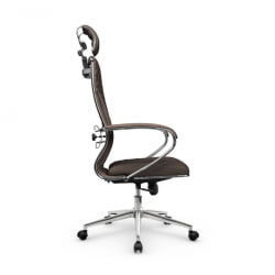 Кресло руководителя Metta L 2c 44C/K116 Infinity Easy Clean (MPES) Комплект 9 Светло-коричневое