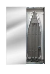 Дизайнерский шкаф Iron Slim (левый, купе) Венге