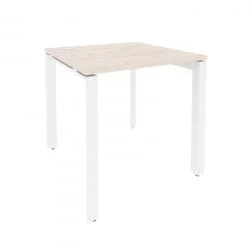 Стол рабочий на П-образном м/к ONIX O.MP-SP-0.8 Денвер Светлый/Белый