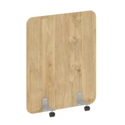 Перегородка на металлических опорах, на роликах R-line  DP.R-100-120 Тиквуд Светлый