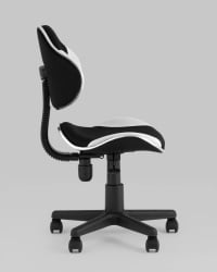 Стул офисный QZY Черно-белый