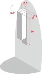 Шкаф Хоп Шелф Арт Молочный дуб