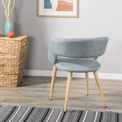 Кресло Hugs св.сер/нат.дуб