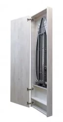 Дизайнерский шкаф Iron Box Eco (левый) Беленый дуб