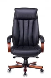 Кресло руководителя Бюрократ T-9922WALNUT/BLACK