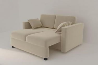 Диван прямой Уппла (Berhouse) Цвет фасада: Серый велюр; Тип: Прямой; Материал фасада: Металл/Велюр