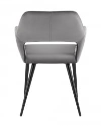 Стул Денди велюр Серый