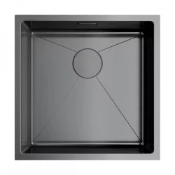 Мойка Omoikiri Taki 44-U/If-Gm Нерж.Сталь/Вороненая Сталь