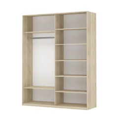 Шкаф-купе двухдверный Прайм 1200 ДСП/ДСП Венге