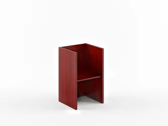 Каркас стеллажа В411 Бургунди