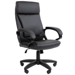 Кресло руководителя Chairman 794 LT экокожа Черный