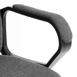 Кресло ЛЕАДЕР (22) ткань, серый, 207 / LEADER