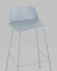 Стул барный Mist (Б) Серо-голубой